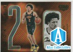 2021 Cade Cunningham Chronicles Gala Green Parallel Draft Picks Rookie Pistons